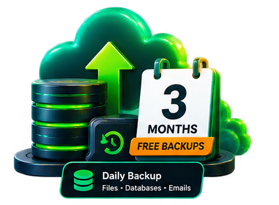Three month backup retention